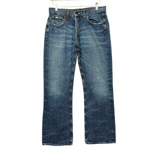 BDG Mens Jeans‎ 32x30 Blue Authentic Issue Straight Leg Made in Italy Distressed